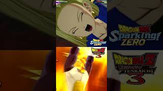 Heat Dome Attack Budokai Tenkaichi 3 vs Sparking Zero Dragon Ball Z [upl. by Aubreir]