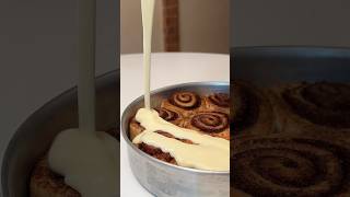 Cinnamon Rolls  Super Soft amp fluffy recipe food shorts cooking [upl. by Gentille388]