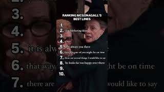 Top 10 Professor McGonagall lines [upl. by Iahcedrom907]