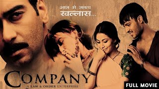 Company  Superhit Crime Hindi Full Movie  Ajay Devgan Vivek Oberoi Mohanlal [upl. by Haberman]