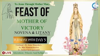 Day 5 Novena  Feast of Mother of Victory 2024 [upl. by Lilas]