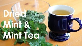 How to Dry Mint and Make Mint Tea [upl. by Pamelina469]