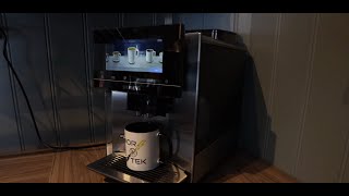 Siemens EQ900 Coffee Espresso Maker KaffemaskinSet Up Oppsett English Subtitles [upl. by Charlet]