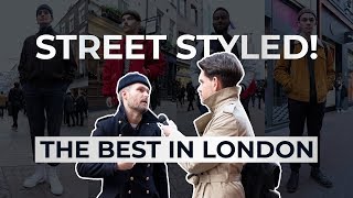 Best Men’s Fashion in London  Street Styled [upl. by Ived]