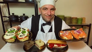 ASMRDetailed Oriented Butler Trains You To Make Gourmet Sandwiches Role Play [upl. by Electra]