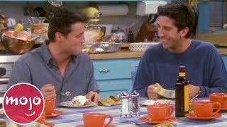 Top 10 Funniest David Schwimmer Bloopers on Friends [upl. by Nabetse23]