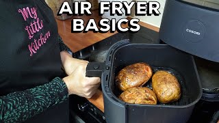 How To Make AMAZING Air Fryer BAKED POTATOES With CRISPY SKINS [upl. by Maggs793]