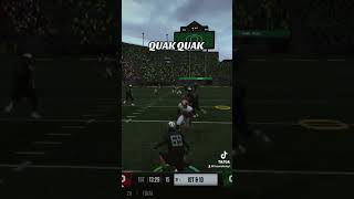 Quak quak easports funny trending viralshort shorts cfb25 ncaa25 collegefootball [upl. by Torrey]