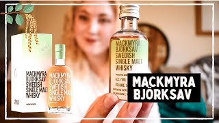 Mackmyra Björksav Review  BIRCH SAP WINE CASKS Swedish Single Malt [upl. by Oigres264]