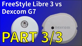 Dexcom G7 vs FreeStyle Libre 3  The ultimate comparison PART 33 [upl. by Simara]