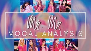 MR MR Vocal Analysis  Girls Generation 소녀시대 [upl. by Lainad]