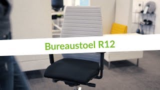 Bureaustoel Rovo R12  Mooi amp Comfortabel [upl. by Relda]