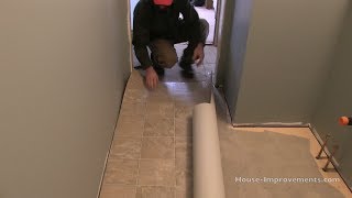 How To Install Vinyl Flooring [upl. by Joyce]