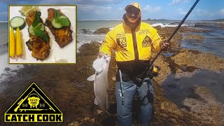 Good kob fishing off the Southern most tip of Africa  catch cook Struisbaai South Africa [upl. by Assilav]