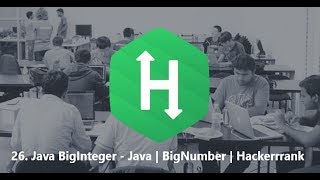 26 Java BigInteger  Java  BigNumber  Hackerrank [upl. by Quincey216]