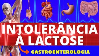 INTOLERÂNCIA A LACTOSE CAUSAS SINTOMAS DIAGNÓSTICO E TRATAMENTO  INTOLERÂNCIA A LACTOSE [upl. by Arahsat]