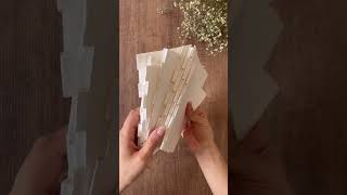 Book binding tutorial using wooden sticks Reuse old sketchbook pages bookbinding [upl. by Hilton317]