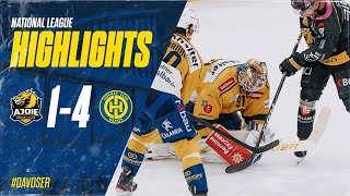 Highlights HC Ajoie vs HC Davos 14 [upl. by Davilman]