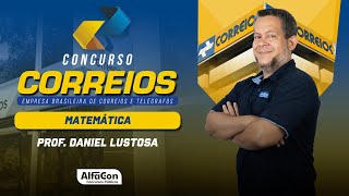 Concurso Correios  Matemática  Alfacon [upl. by Arac]