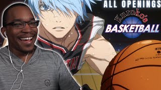 Kuroko no Basket All Openings 17 Reaction [upl. by Naneik]