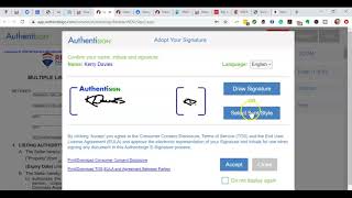 Authentisign Tutorial [upl. by Aicek]
