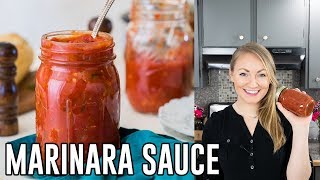 How To Make Homemade Marinara Sauce [upl. by Aeila550]