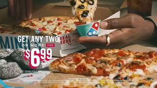 Dominos Commercial Get Any Two or More for 699 [upl. by Suzzy]