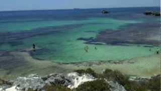 The Basin amp Longreach Bay  Rottnest Island Perth Western Australia [upl. by Hastie]