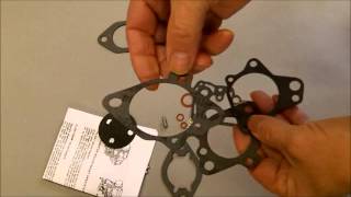 Carter WE Carburetor Rebuild Kit K6029 [upl. by Adnuahs]