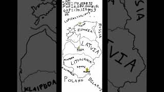 What if baltics united europe baltics mapping [upl. by Norrehs200]