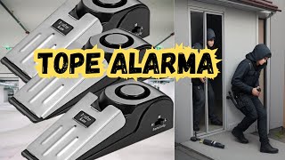 Descubre la Alarma de Tope de Puerta Mejorada con Cerradura Portátil  Tu Seguridad en Movimiento 🏆 [upl. by Jonis]