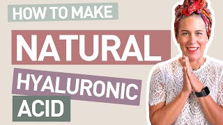 How To Make a HYALURONIC ACID Serum 100 Natural [upl. by Baumann818]