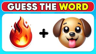 Can You Guess The WORD By The Emoji 🤔 Emoji Quiz 8 [upl. by Eirahs364]