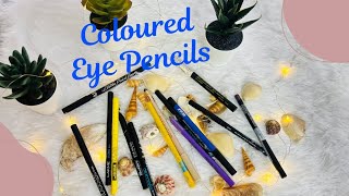 colored eye pencils [upl. by Lyon]