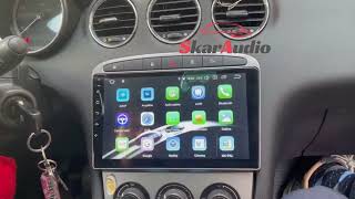 Autoradio Peugeot 308 CarPlay Android Auto [upl. by Higginson953]