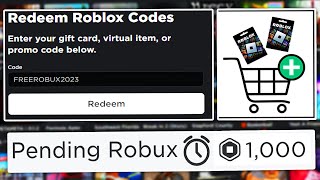 NEW ALL WORKING FREE ROBUX PROMO CODES in ROBLOX [upl. by Ecidnak634]