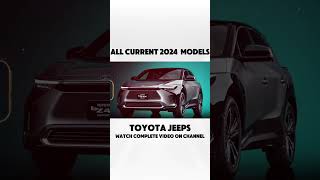 Explore the 2024 Toyota Jeep Lineup ToyotaJeep 2024models 2024toyota [upl. by Uwton90]