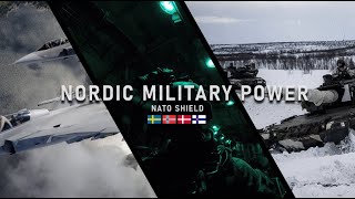 Nordic military power NATO SHIELD [upl. by Otanutrof]