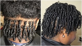 How To Start Locs  4 B Hair [upl. by Querida]