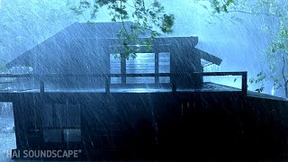 Rain for Sleeping Use Heavy Rain Sounds for Instant Sleep and Effective Stress Relief [upl. by Tterrab]