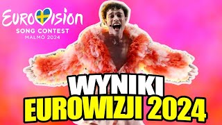 Wyniki Eurowizji 2024 [upl. by Madonia]