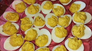 How to make Renees deviled eggs [upl. by Latsirhc]