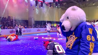 Dodgeball  2024 NHL Mascot Showdown  NHL AllStar Weekend  Toronto [upl. by Luthanen844]