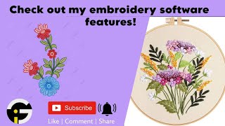 Discover My Embroidery Software and Its features [upl. by Emee]