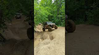 Honda Talon at Ride Royal Blue Trails in Tennessee Sundquiest Unit redclayriders utv shorts [upl. by Seravaj]