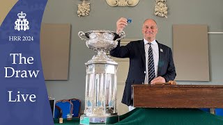 The Draw Live  Henley Royal Regatta 2024 [upl. by Albertson]