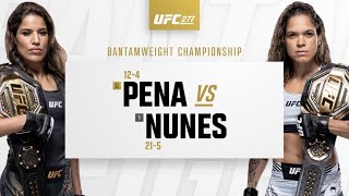 UFC 277 Amanda Nunes vs Julianna Pena 2 HIGHLIGHTS [upl. by Aneek]