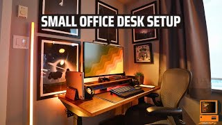 Small Office Desk Setup 2024  Ideas For Your Workspace [upl. by Mollie86]