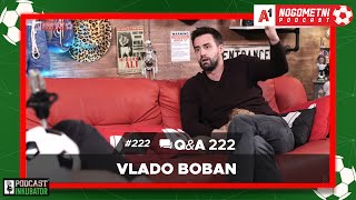 A1 Nogometni Podcast 222 QampA 222  Vlado Boban [upl. by Retsbew]