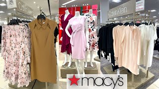 Macys Feminine and Fresh Dresses New Collection  2023 [upl. by Yelkcub940]